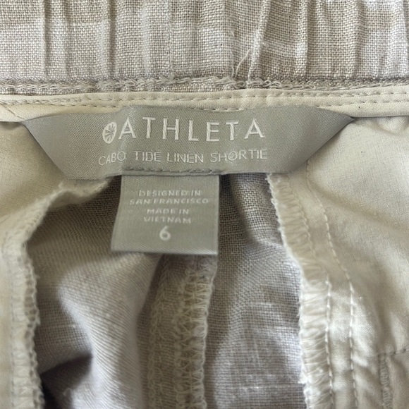 Athleta Cabo Tide Linen Shortie - Picture 6 of 6